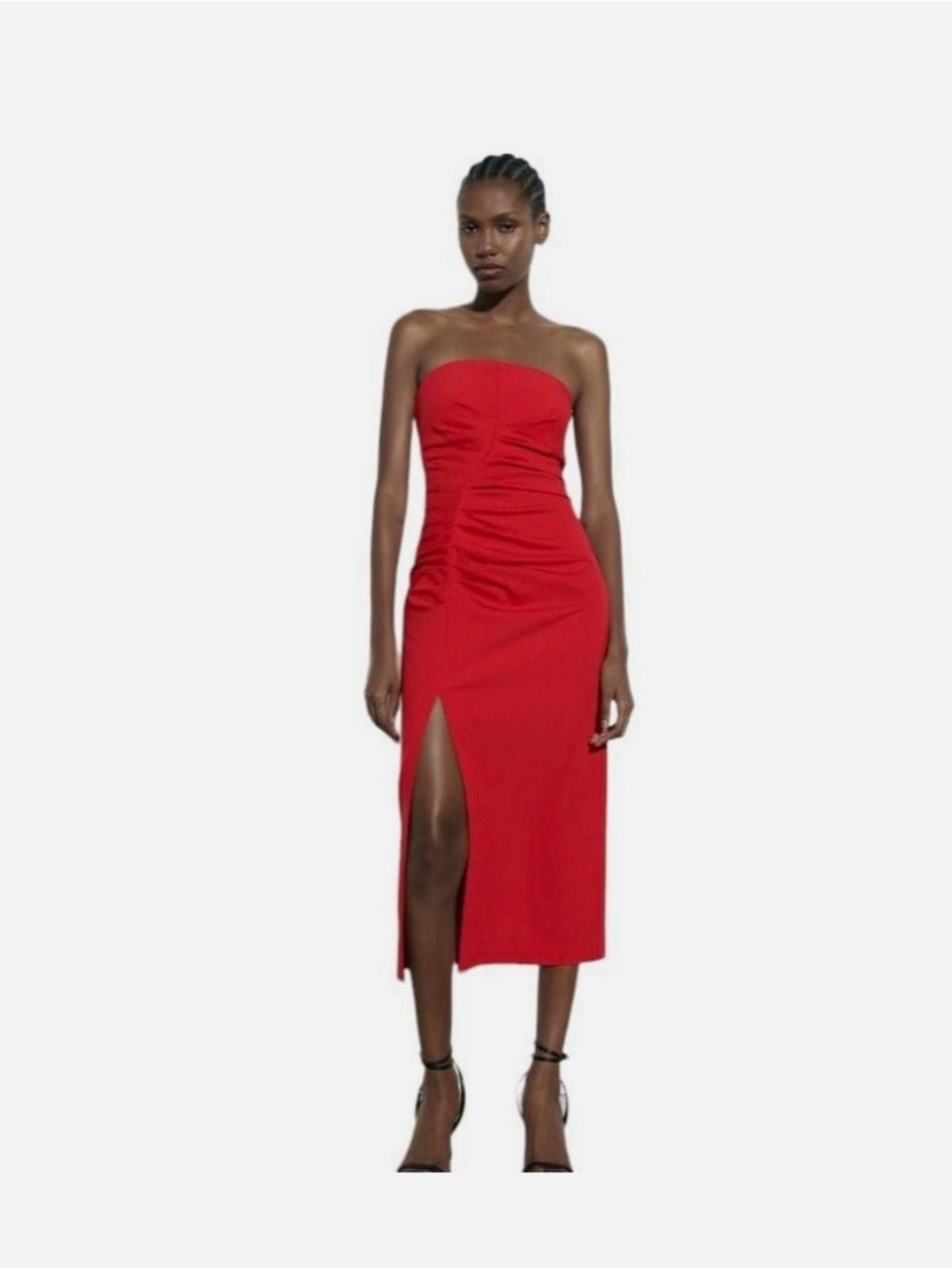 Zara Black and Red Mini Dress